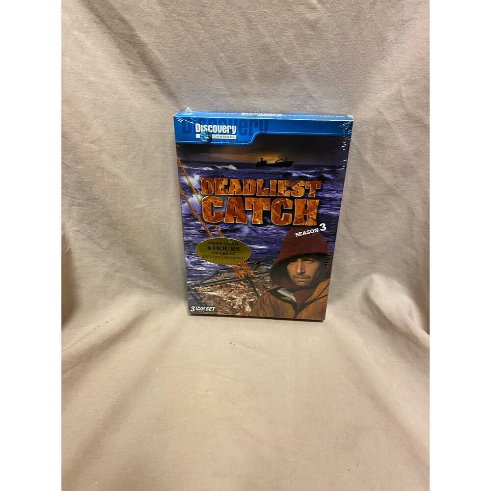Deadliest Catch - Season Three (DVD, 2008, 3-Disc Set) Brand New Sealed